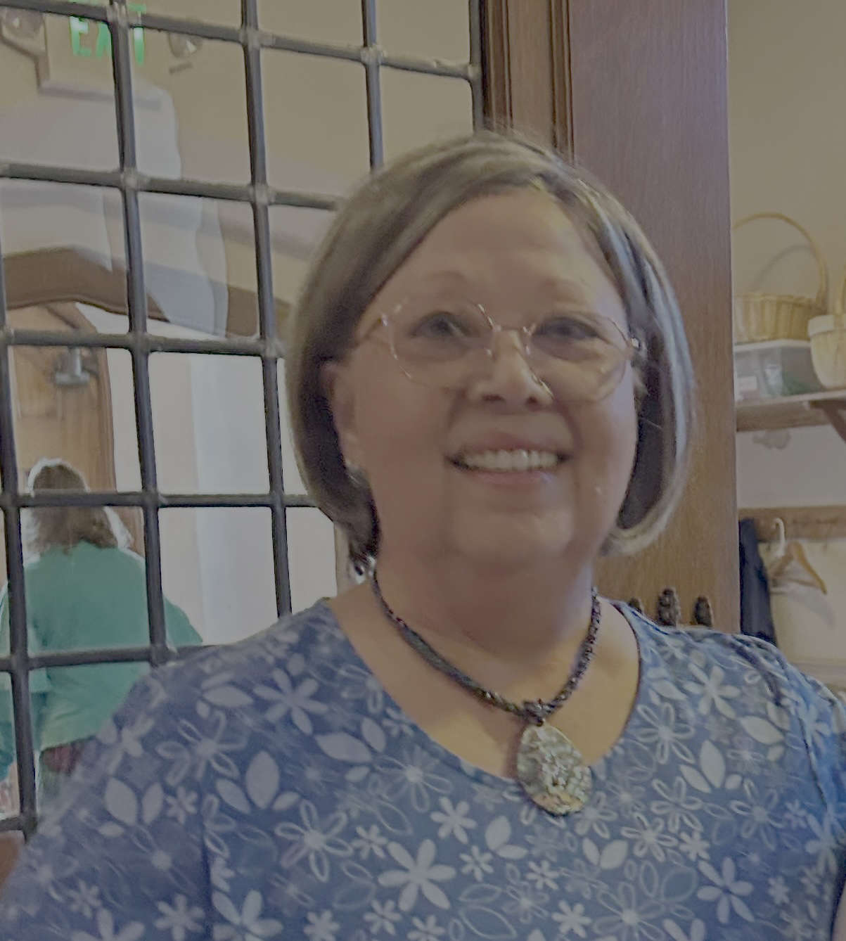 Grandmother in a family photo